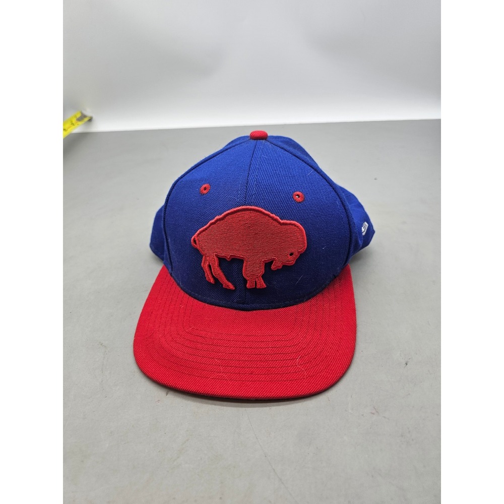 New Era 9FIFTY Buffalo Bills Snapback Hat Blue Red Wool NFL OSFM Original Fit
